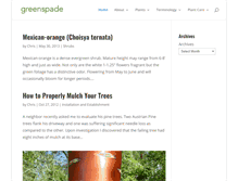 Tablet Screenshot of greenspade.com